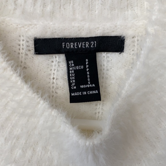 REDUCED! Forever 21 off-white sweater - Picture 2 of 6